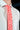R&B Tie Coral and White Leaf