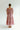 Dress with puff sleeves, square neck, smocked bodice, and pockets