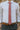R&B Red Tie w/ Small White Twill