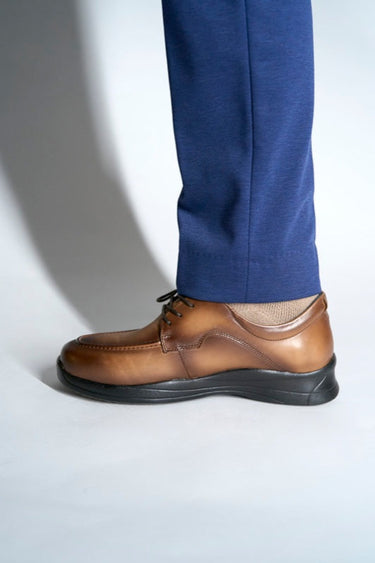 Robbins & Brooks Hammond Apron Toe Lace Up Tan
