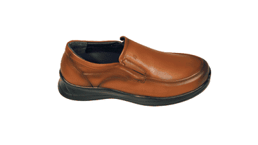 Robbins & Brooks Hinckley Apron Toe Slip-on Tan animated product view