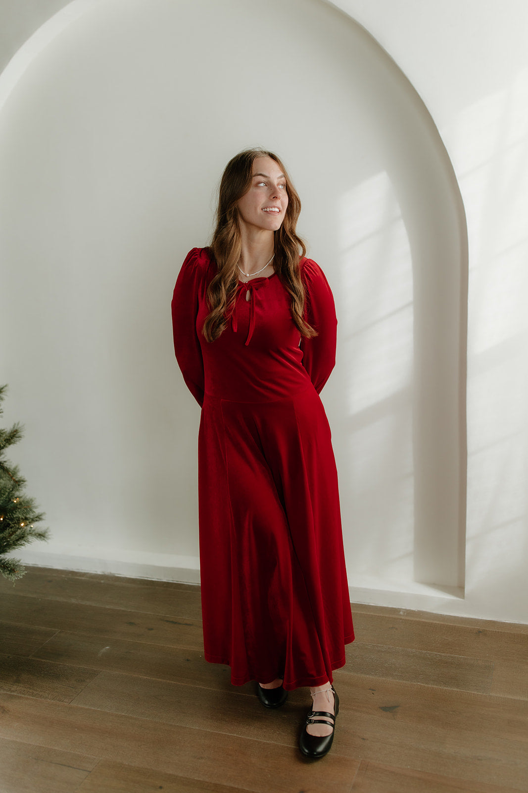 Noel Dress Plumb / M