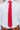 R&B Christmas Tie Microfiber Red Pattern