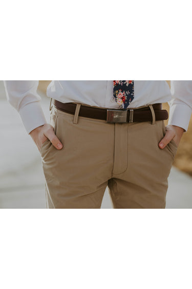General - Robbins & Brooks Slim Flex Pants Tan