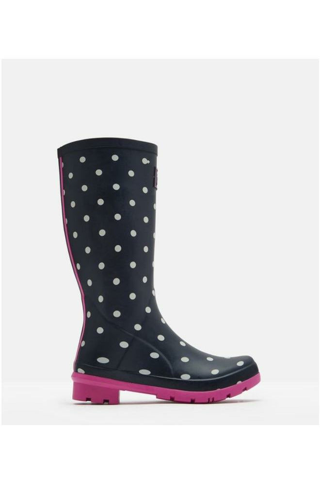Joules spotty wellies deals