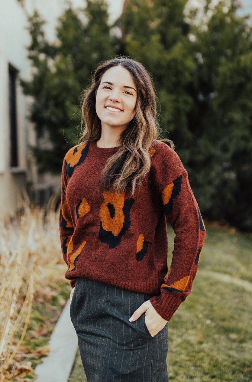 Juniper Sweater Red Brown – MissionaryMall