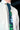 R&B Tie Black with Large Blue Leaf