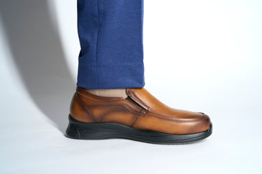 Robbins & Brooks Hinckley Apron Toe Slip-on Tan