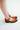 brown closed toe sandal style shoe