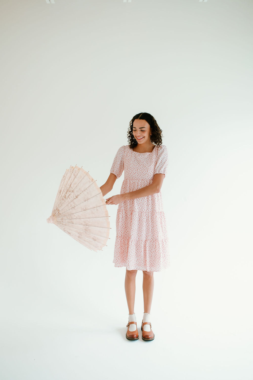 Norma Dress White/Blue / M