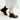 black chelsea style boot