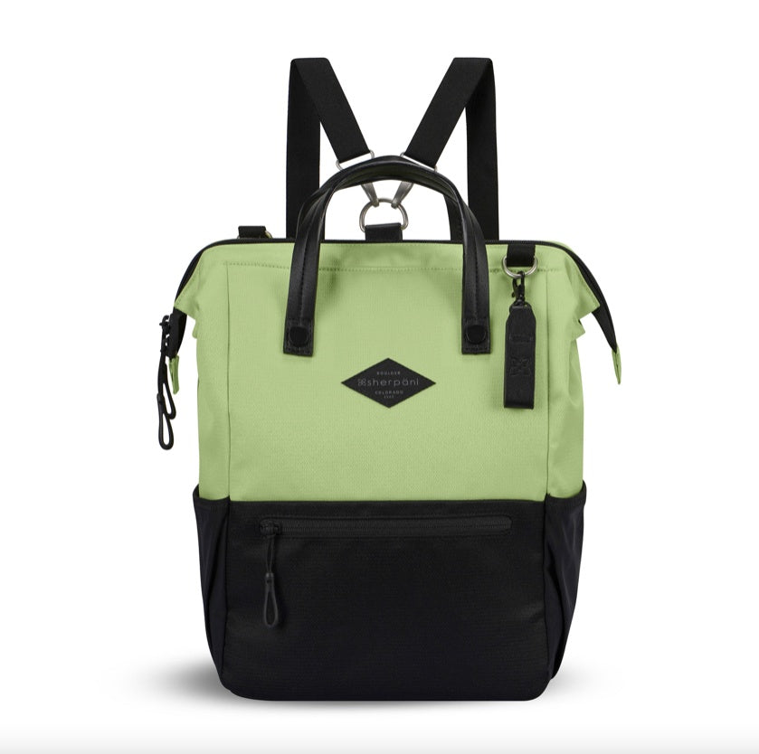 Raya Curved Khaki Green Backpack | Oliver Bonas IE
