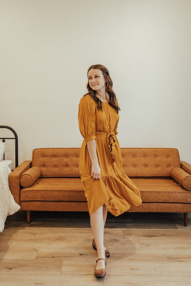 Dresses - Ellis Dress Gold