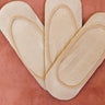 General - Invisible Shoe Liner No Show Socks Tan 4 Pk.