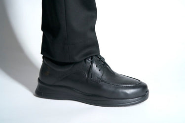 Robbins & Brooks Hammond Apron Toe Lace Up Black