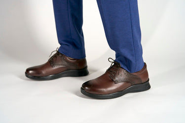 Robbins & Brooks Hayden Chocolate Brown alternate side angle