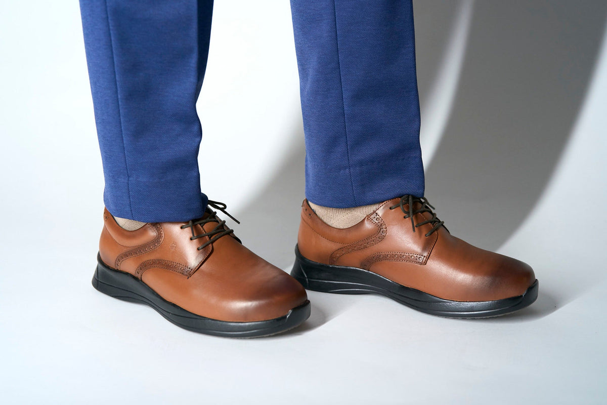 tan dress shoes Robbins & Brooks Hayden Dark brown Elie Saab Cocktail Dresses Size:10 | US and timeless appeal meta-product-style-deep-v-pullover-ink-luxe-knit
