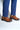 Robbins & Brooks Hayden Tan shoe side detail