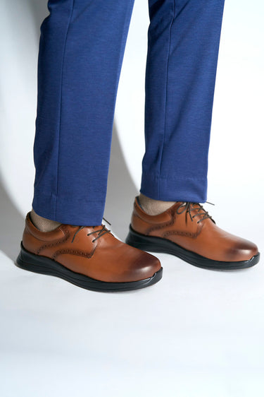Robbins & Brooks Hayden Tan shoe side detail