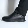 Robbins & Brooks Hinckley Apron Toe Slip-On Black