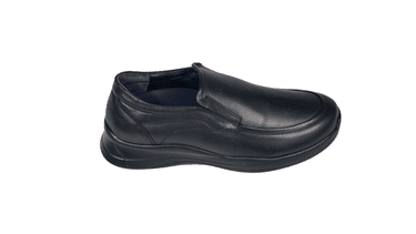 Robbins & Brooks Hinckley Apron Toe Slip-On Black animated product view