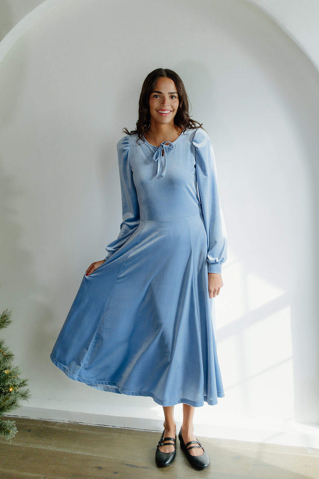 Noel Dress Ice Blue / M Noel Dress Ice Blue / M