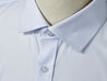 Robbins & Brooks Dress Shirt - Robbins & Brooks 4-Way Flex Blue Dress Shirt Short Sleeve