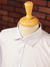 Robbins & Brooks Dress Shirt - Robbins & Brooks 4-Way Flex Blue Dress Shirt Short Sleeve