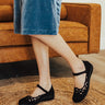 Shoes-Sisters - Agathis Koru Trans Black Velvet Nubuck