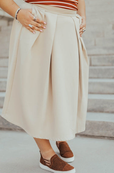 Skirts - Shelby Skirt Taupe