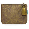 Accessories - Paisley Gold Pocket Clutch