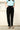 Dress Slacks-Sisters - Emma High Waist Pants Two Black