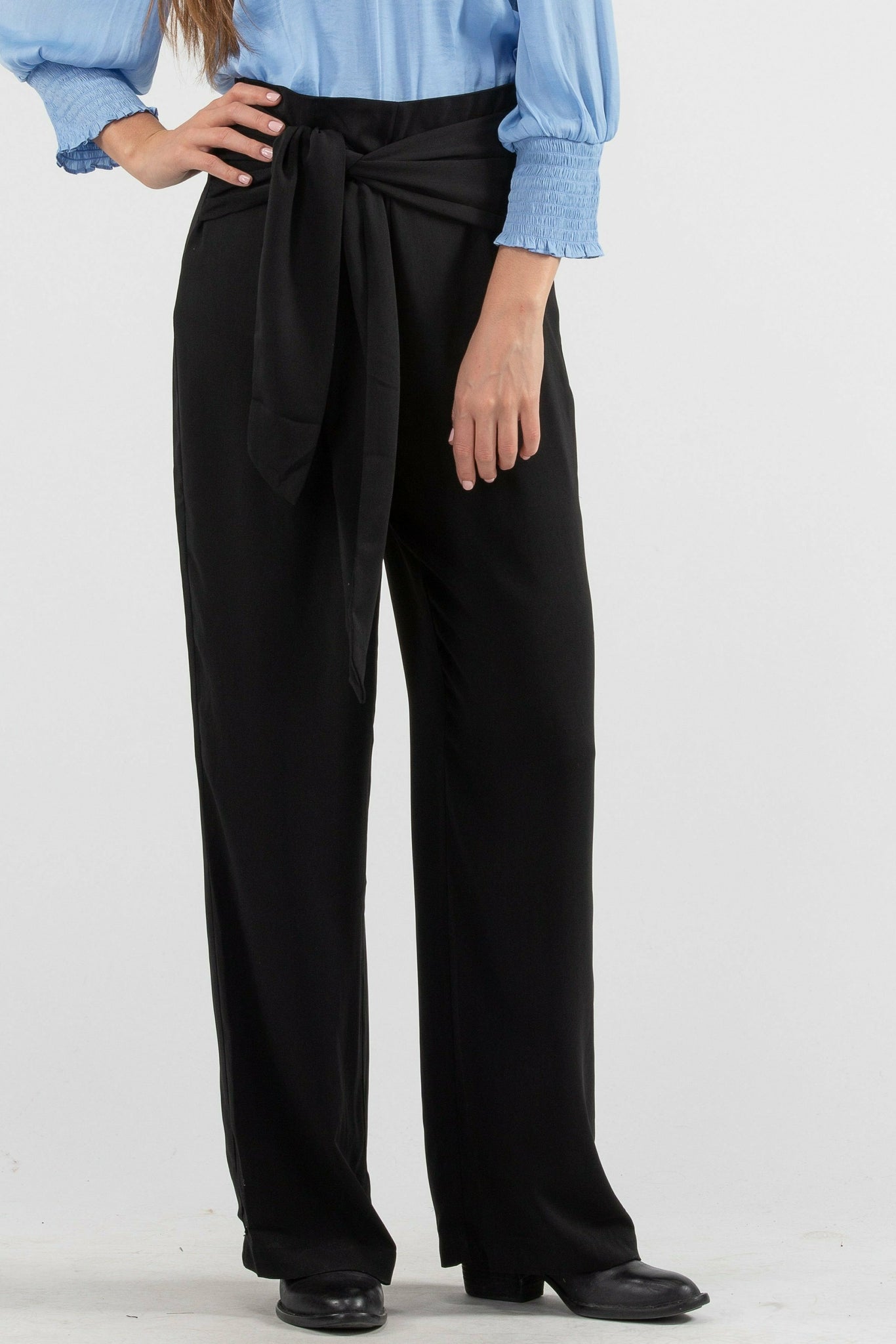 The Tailored Ponte Trouser | Women's Sustainable Wide Leg Pant | Encircled