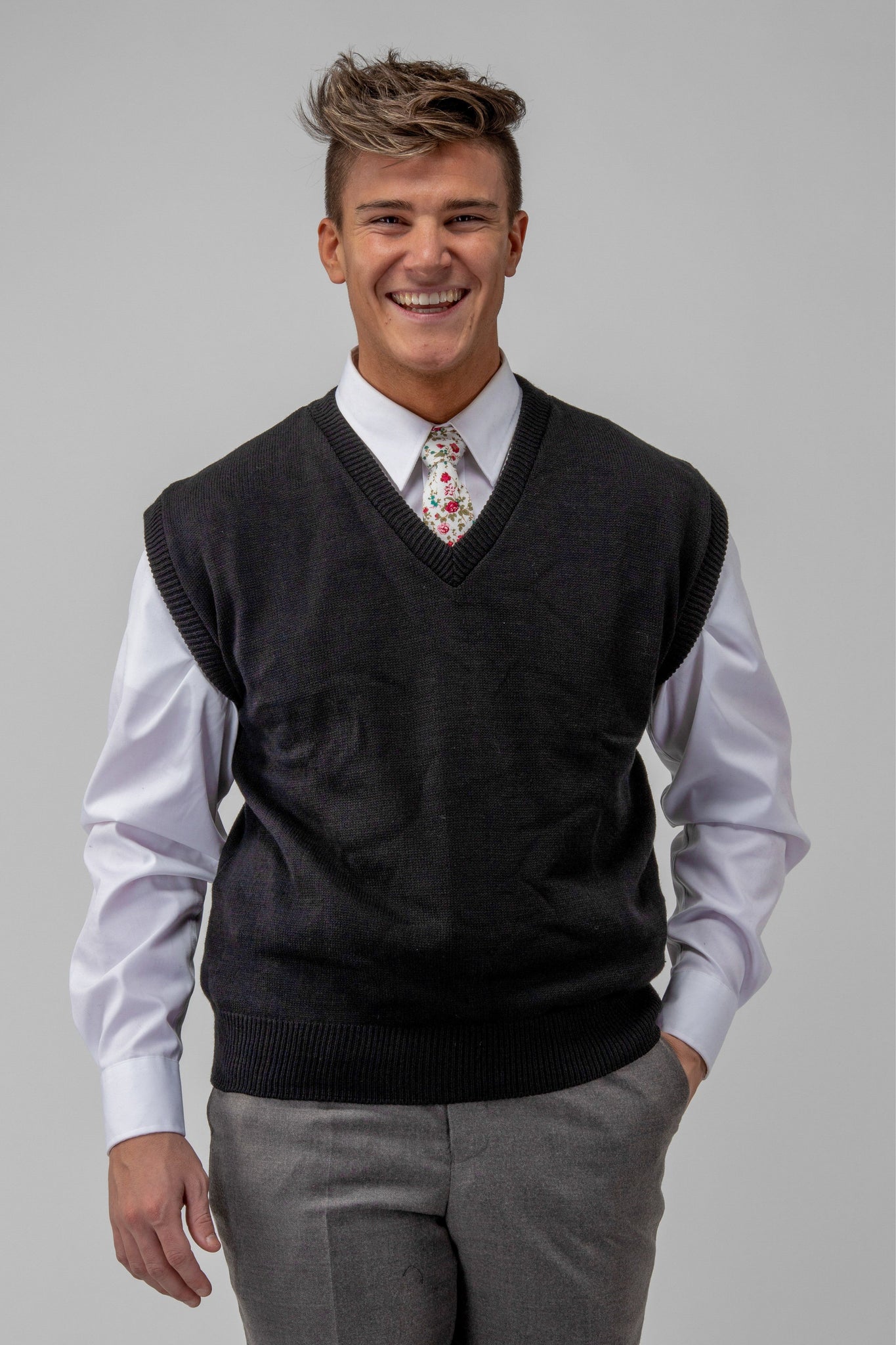MissionaryMall Elders Sweaters V-Neck Sweater Vest, 51% OFF