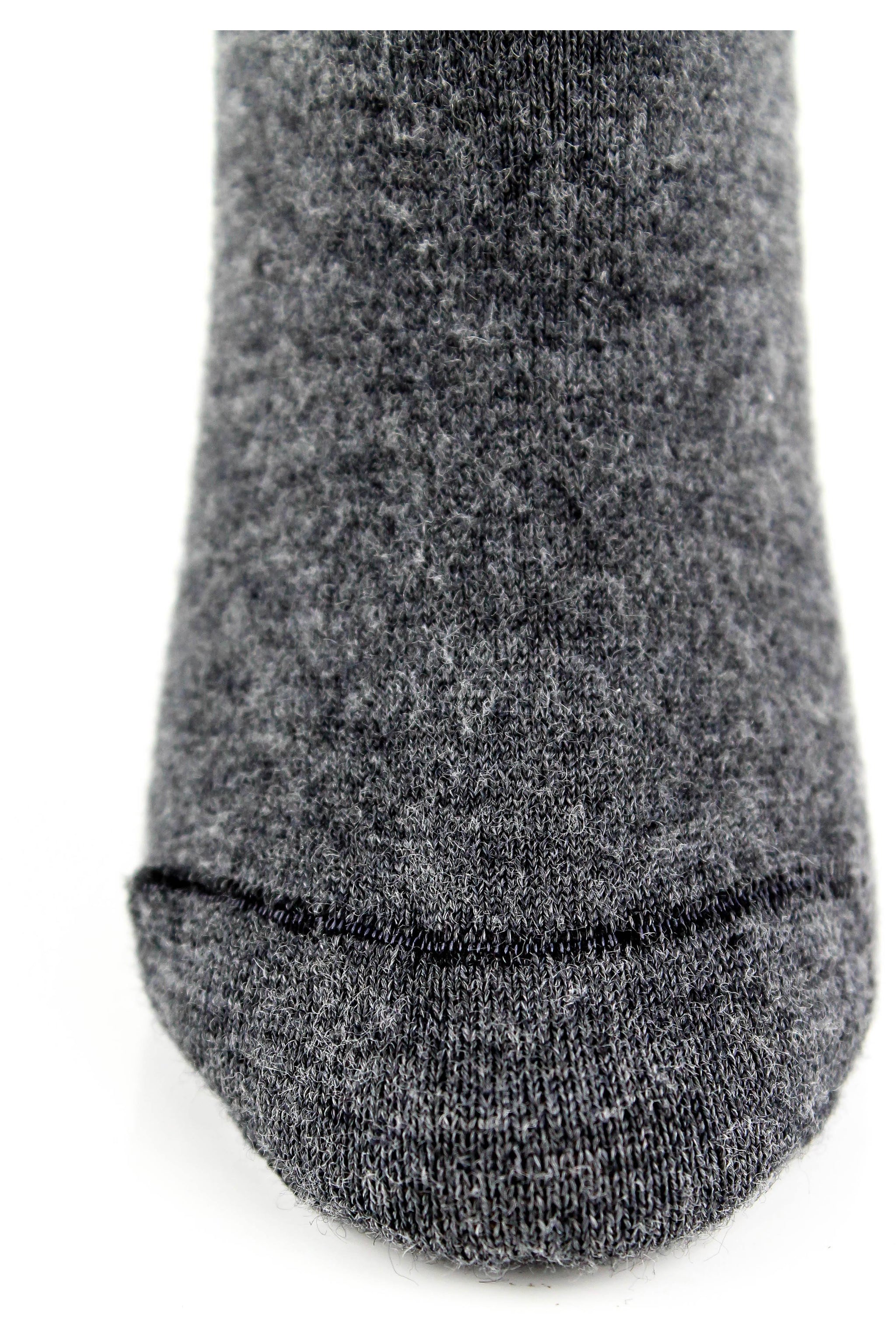 Merino Wool Ribbed Tights - S (Graphite, Black, Oatmeal + Sangria)