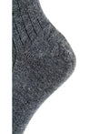 General - Merino Wool Tights Graphite Mix Ribbed