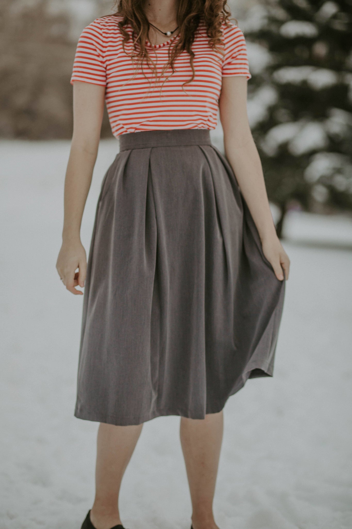 General - Shelby Skirt Charcoal