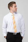 Robbins & Brooks Dress Shirt - Robbins & Brooks 4-Way Flex White Dress Shirt Long Sleeve