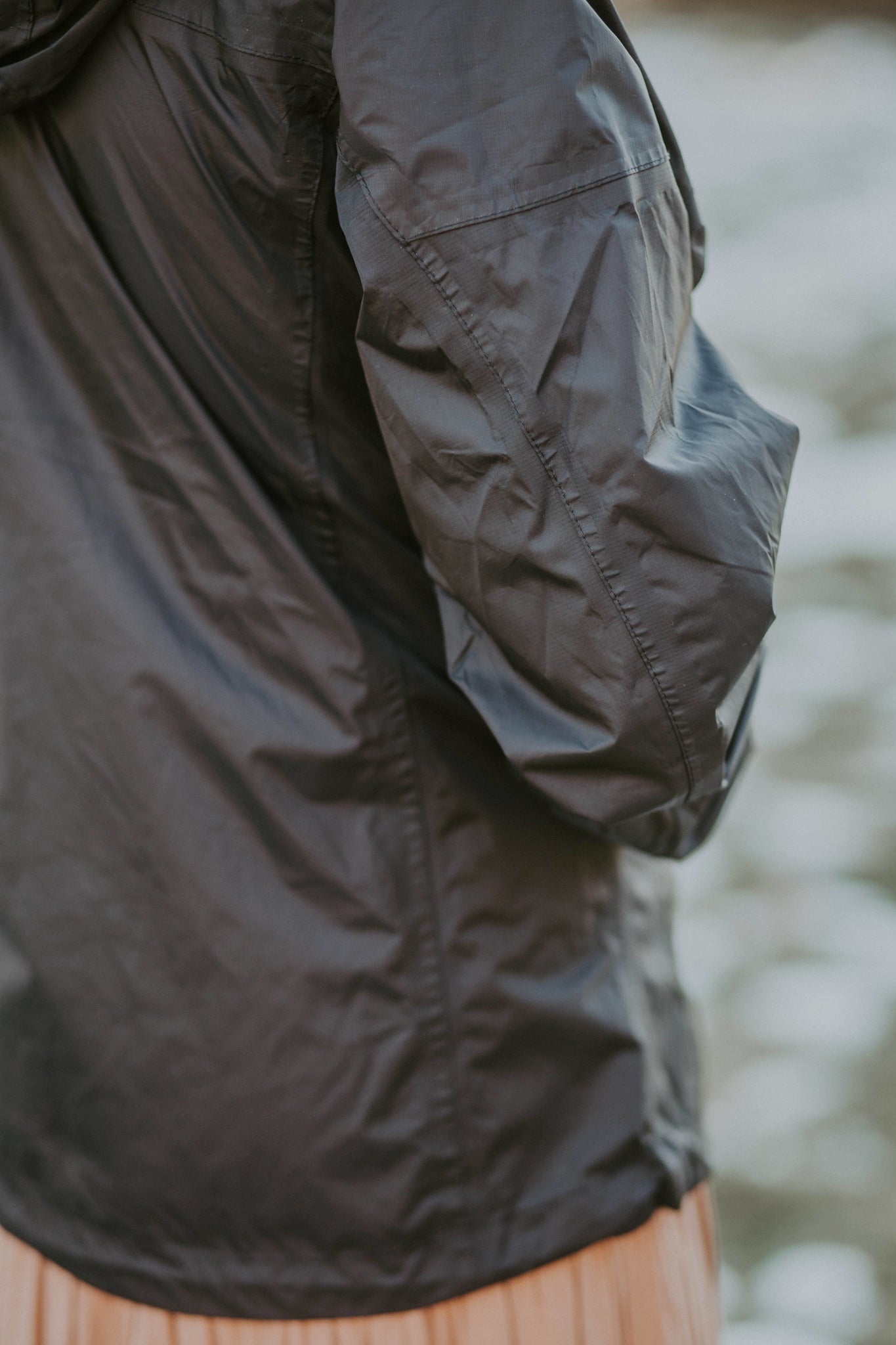 Women's Seam-Sealed Rain Jacket Black