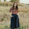 Skirts - Shelby Skirt Navy