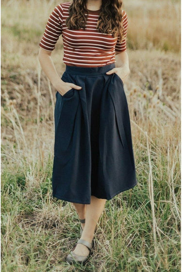 Skirts - Shelby Skirt Navy
