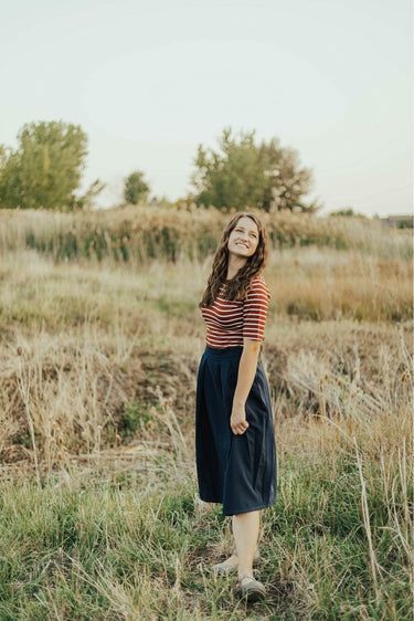 Skirts - Shelby Skirt Navy