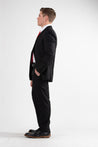 Suits - Wool-Blend Slim-Fit Suit Black