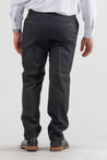 Suits - Wool-Blend Slim-Fit Suit Black Herringbone