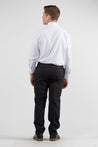 Suits - Wool-Blend Slim-Fit Suit Black Herringbone