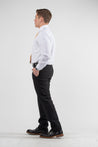 Suits - Wool-Blend Slim-Fit Suit Black Herringbone