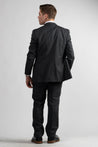 Suits - Wool-Blend Slim-Fit Suit Grey Stripe