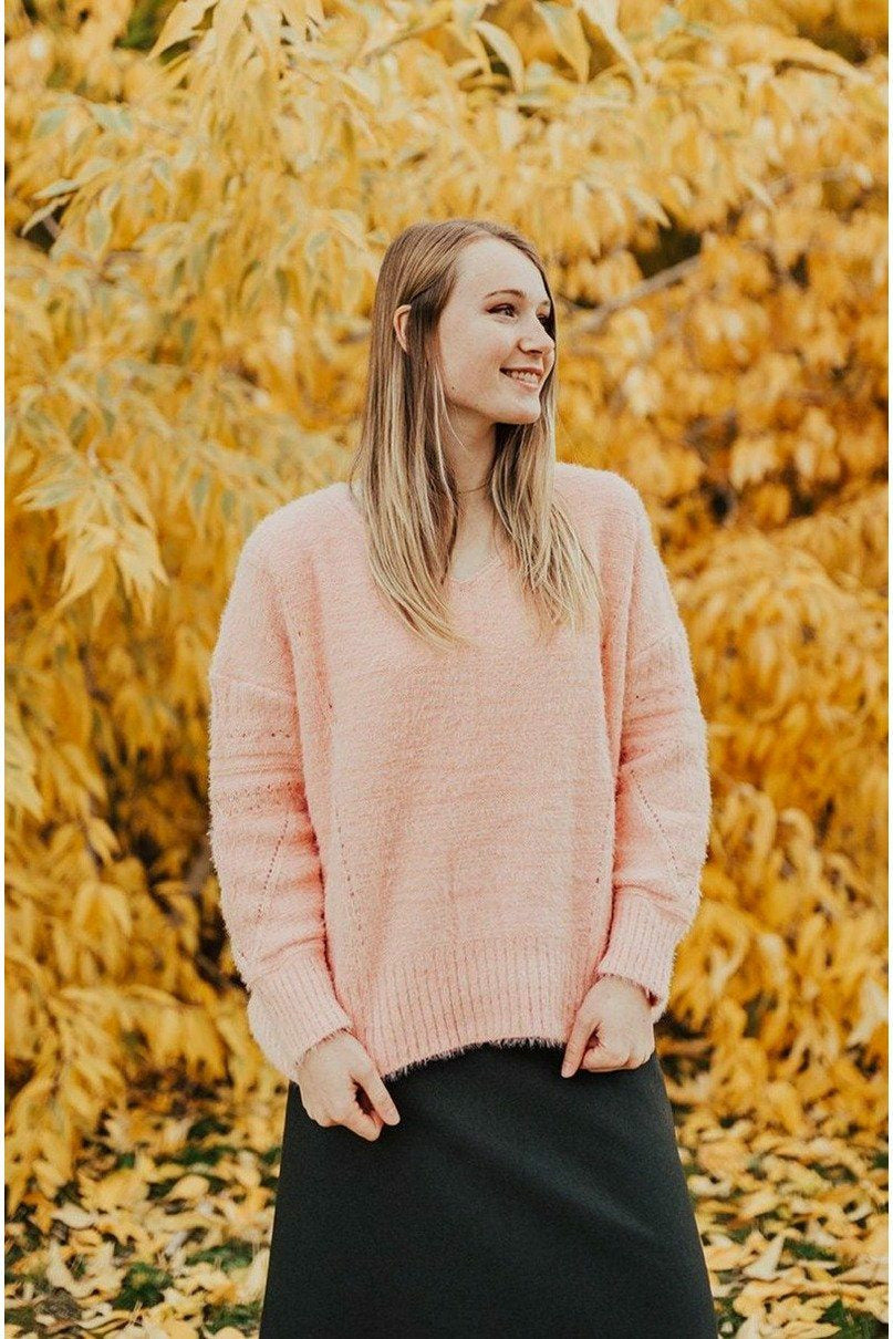 Tops - Ruta Sweater Dusty Pink