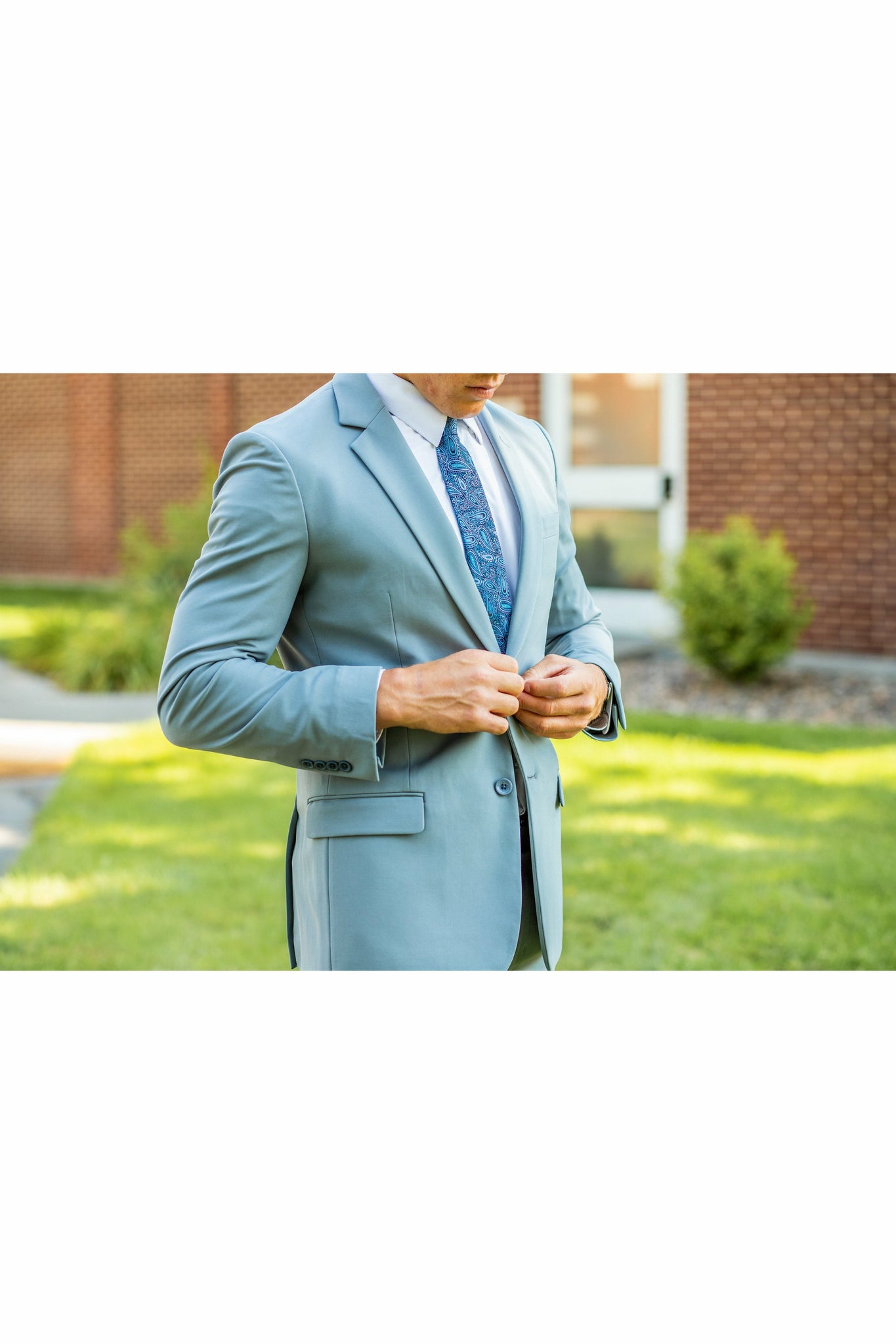 Washable 2-Pant Flex Suit Grey – MissionaryMall